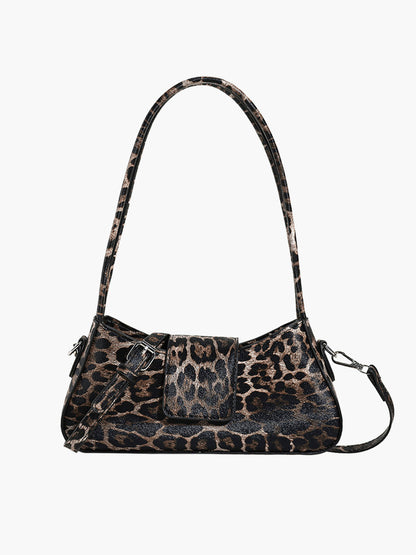 Luxe Leopard Shoulder Bag