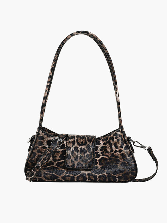Luxe Leopard Shoulder Bag