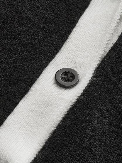 Contrast-Trim Knit Polo Top & Shorts Set