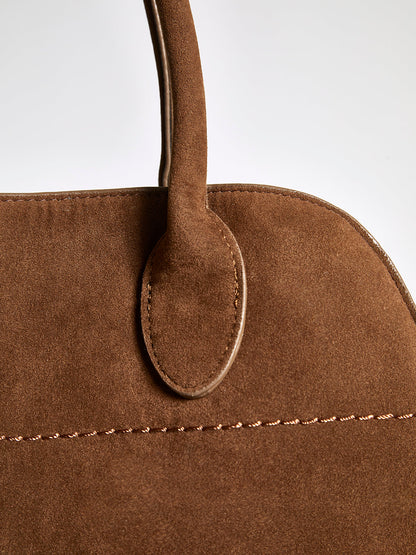 Minimalist Suede Handbag