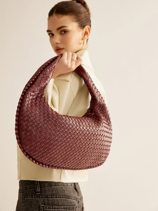 Woven Shoulder Bag
