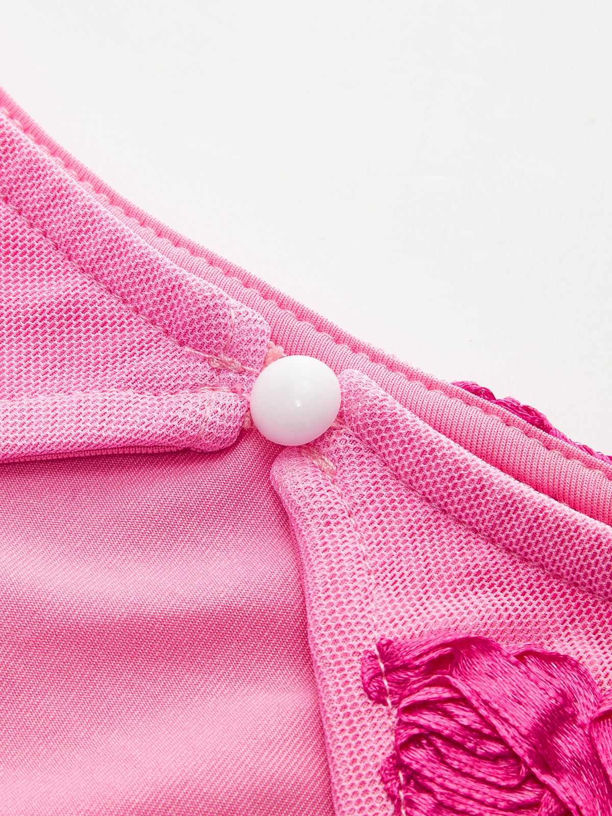 Floral Embroidered Mini Dress