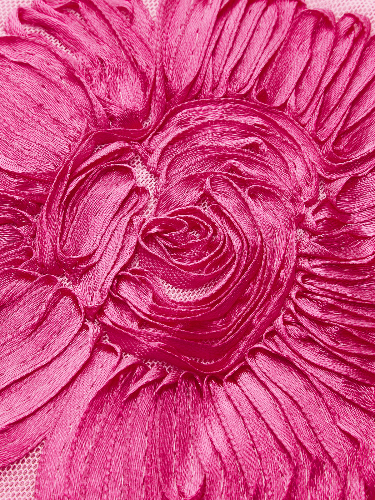 Floral Embroidered Mini Dress