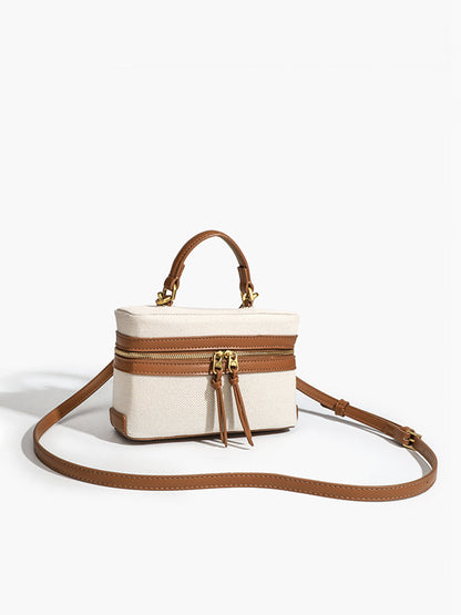Canvas Box Crossbody