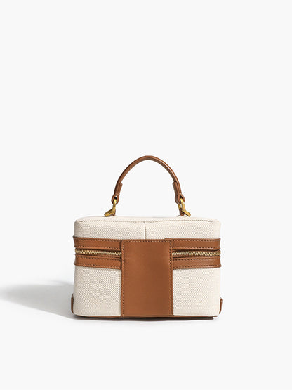 Canvas Box Crossbody