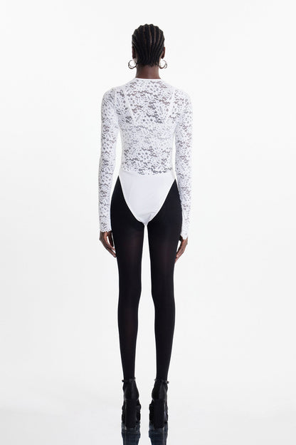 Babirye Plunge Lace Bodysuit
