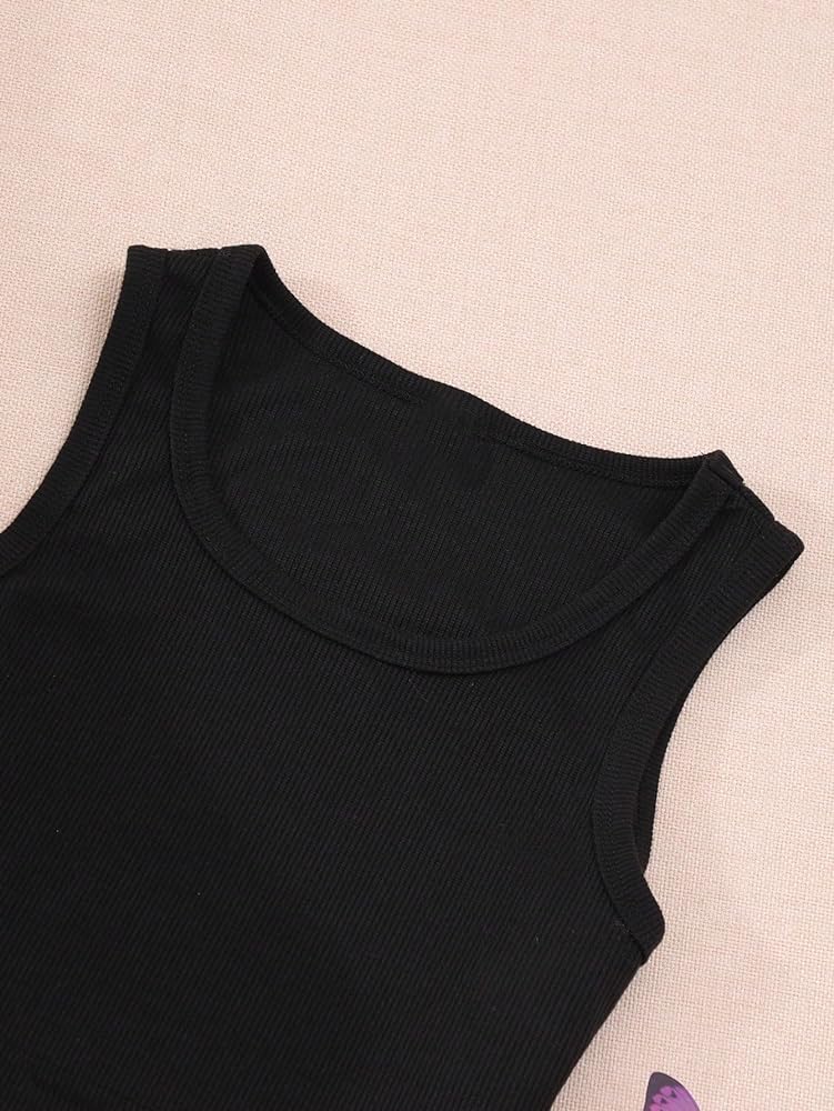 'Baby' Hoodie Tank Top Sweatpants 3pcs Set