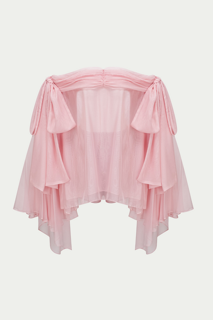 Bejama Off Shoulder Mini Dress & Shorts Set