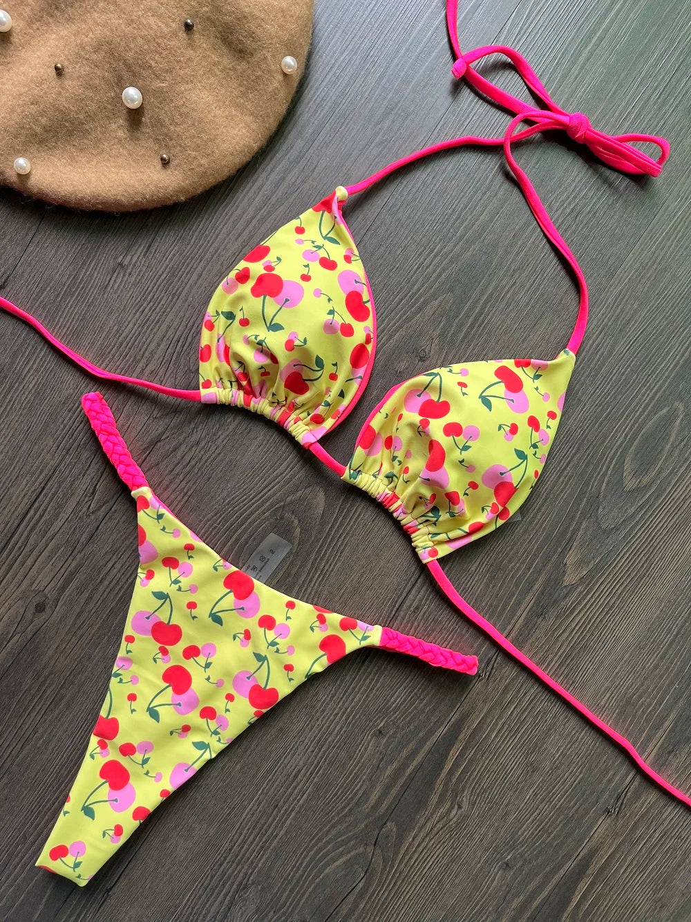 Triangle Bikini Print