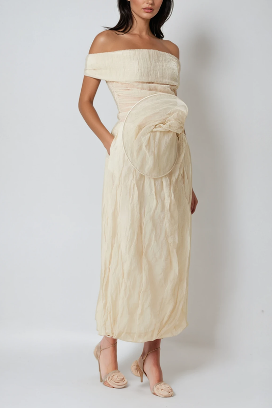 Boutros Ruch Flower Maxi Skirt
