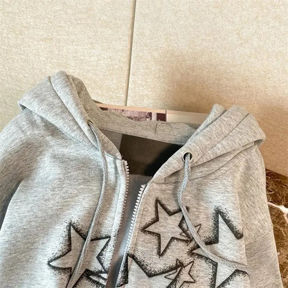 Cascading Stars Zip-up Hoodie