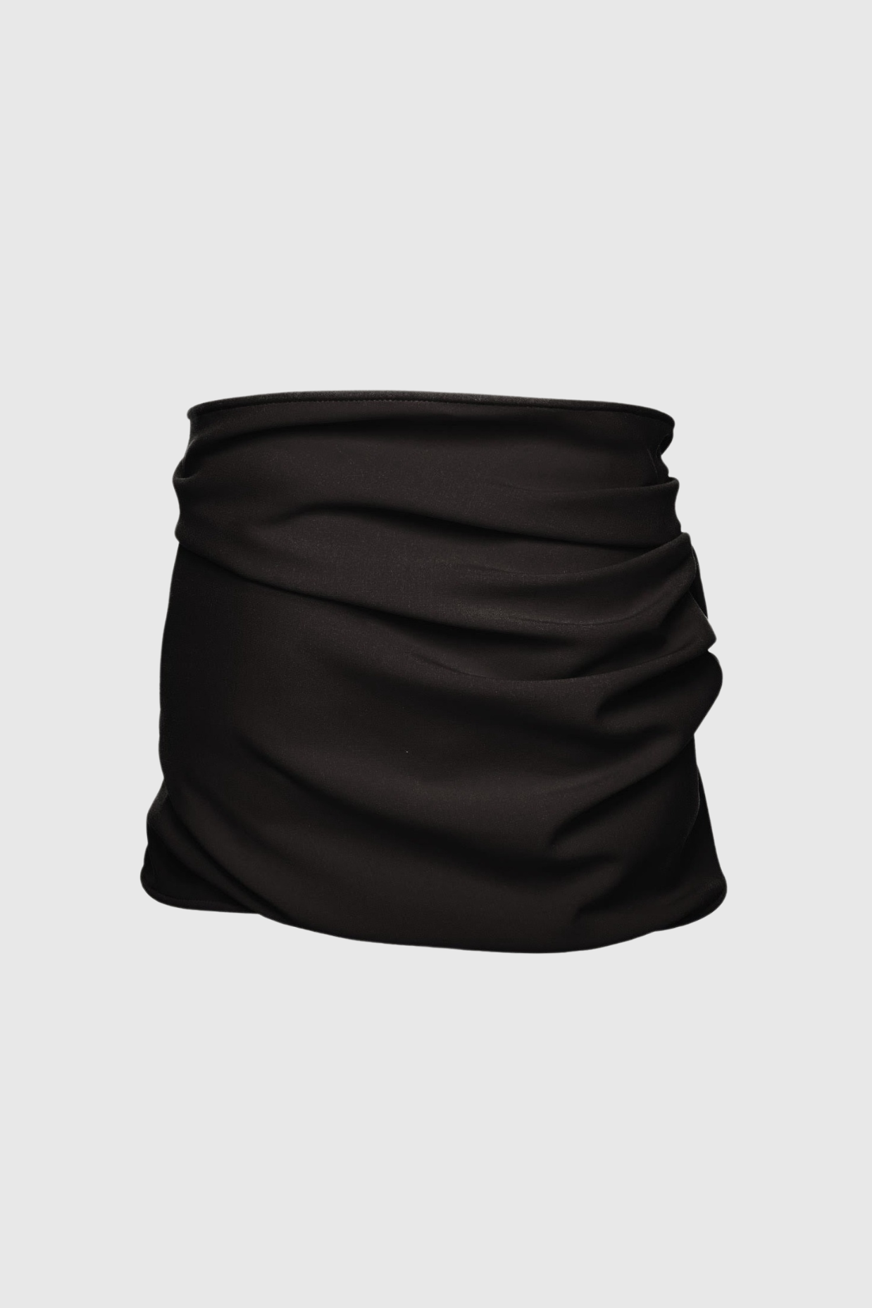 Ceyla Floral Appliqué Skirt - Black