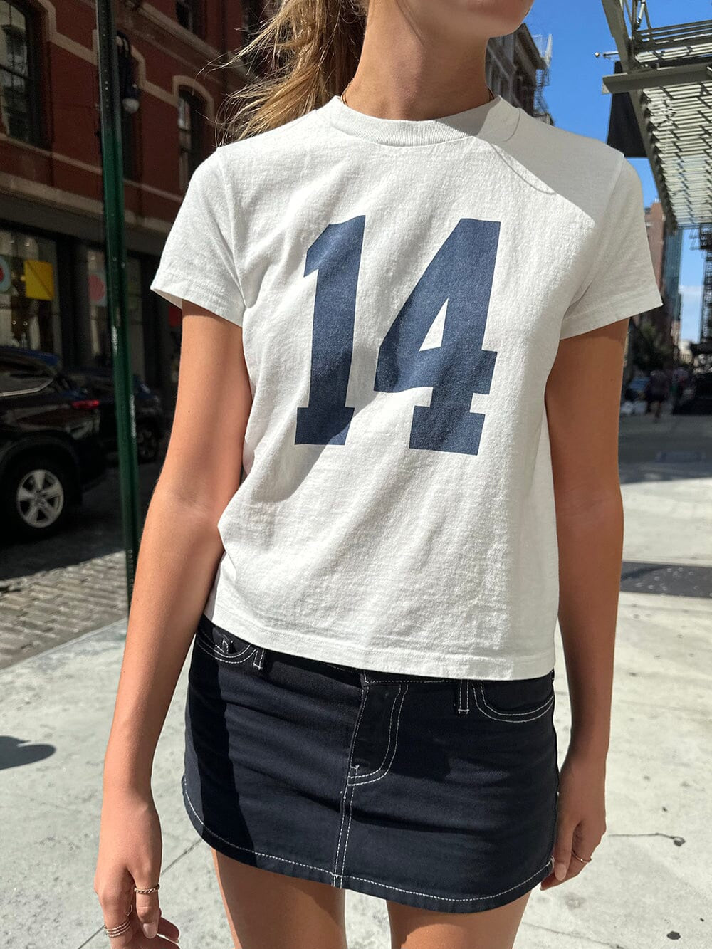 Chloe Number 14 Crop T-shirt