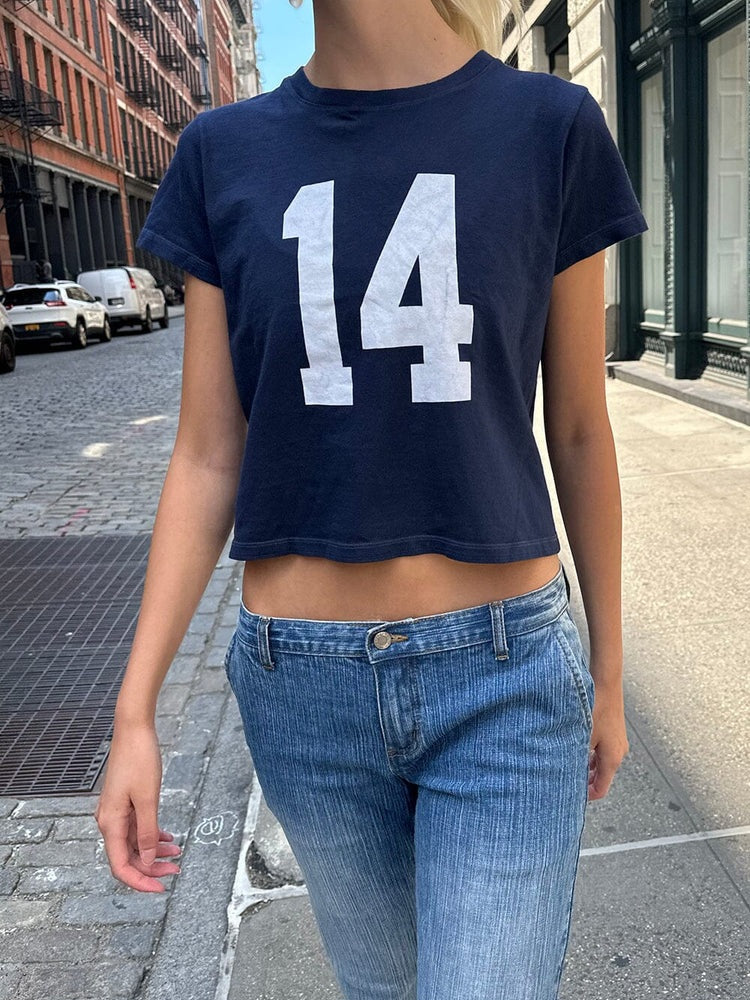 Chloe Number 14 Crop T-shirt
