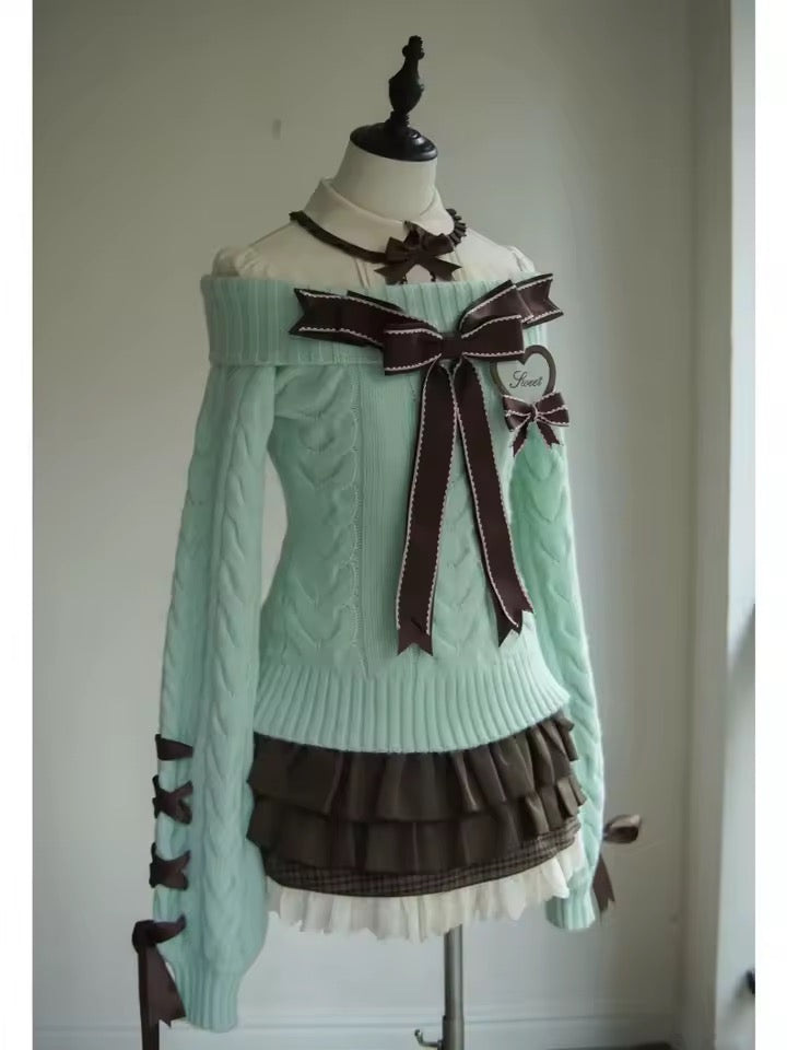 Choco Bow Coquette Set