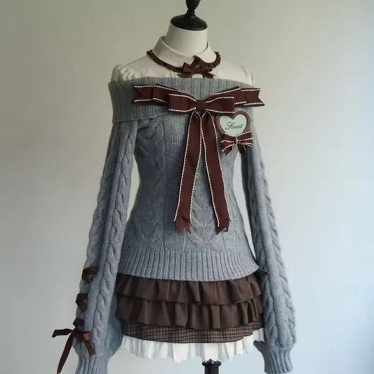 Choco Bow Coquette Set