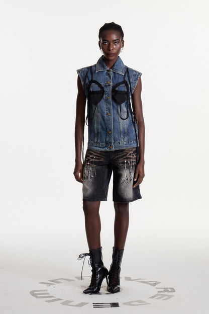 Commodus Denim Vest