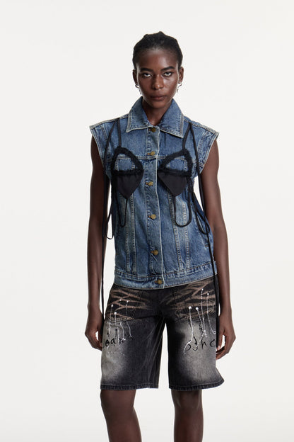 Commodus Denim Vest
