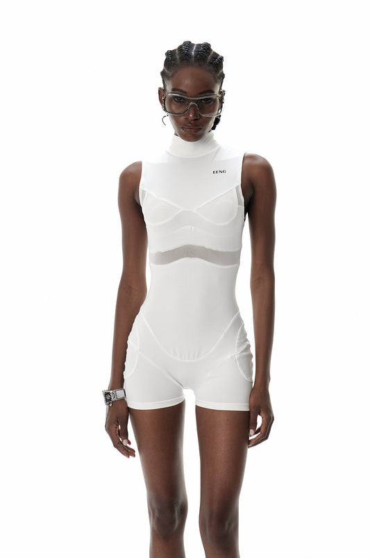 Costanzo Sleeveless Playsuit