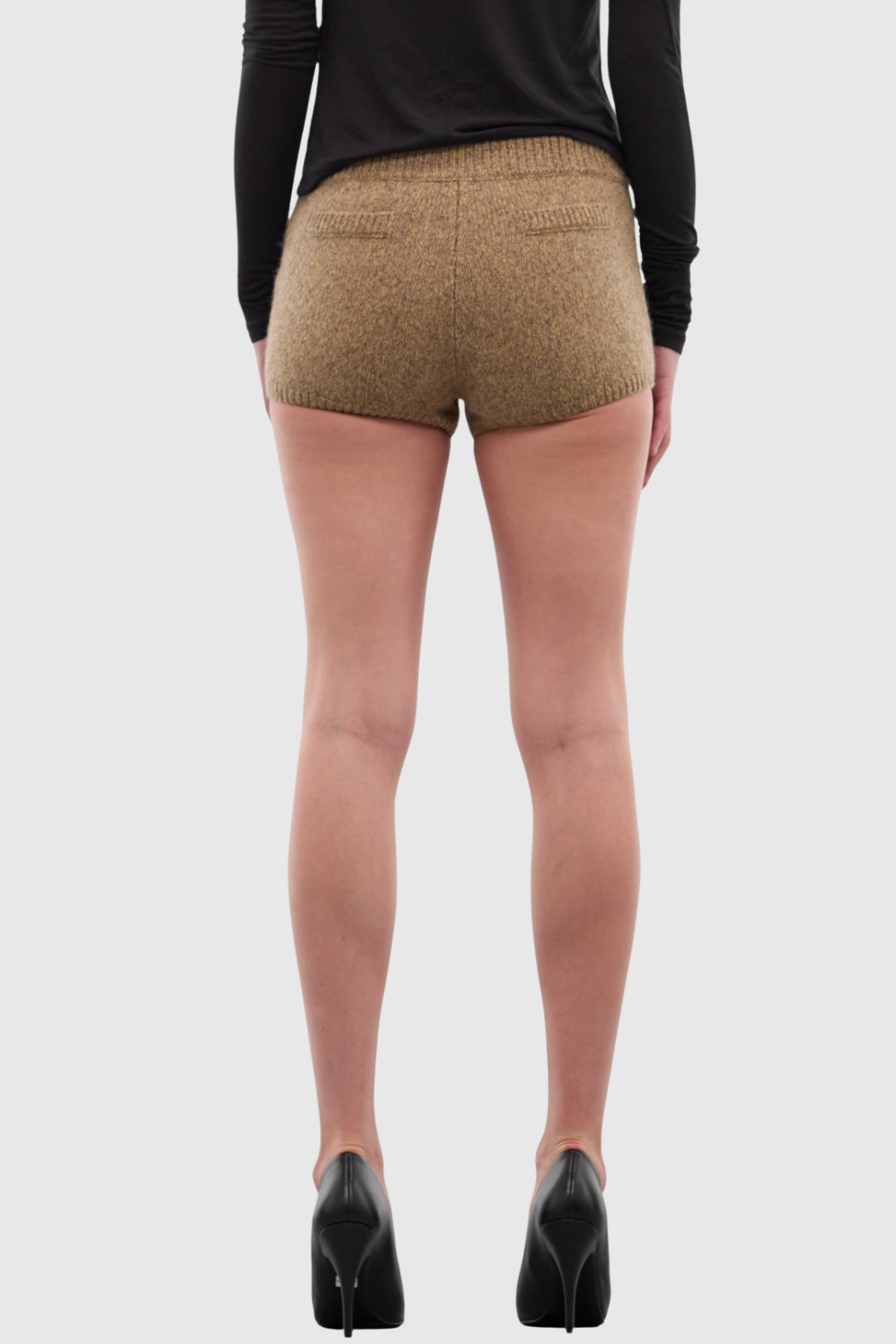 Costelo Knit Mini Shorts