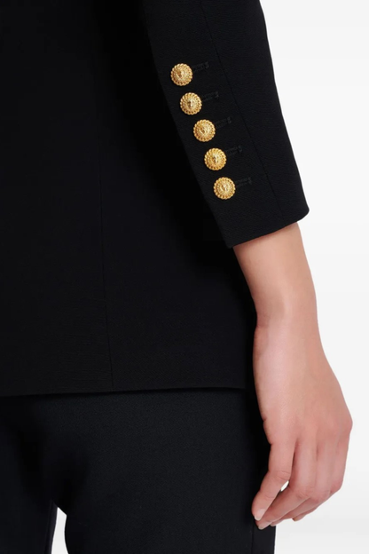 Crisoda Asymmetric Structured Blouse Blazer