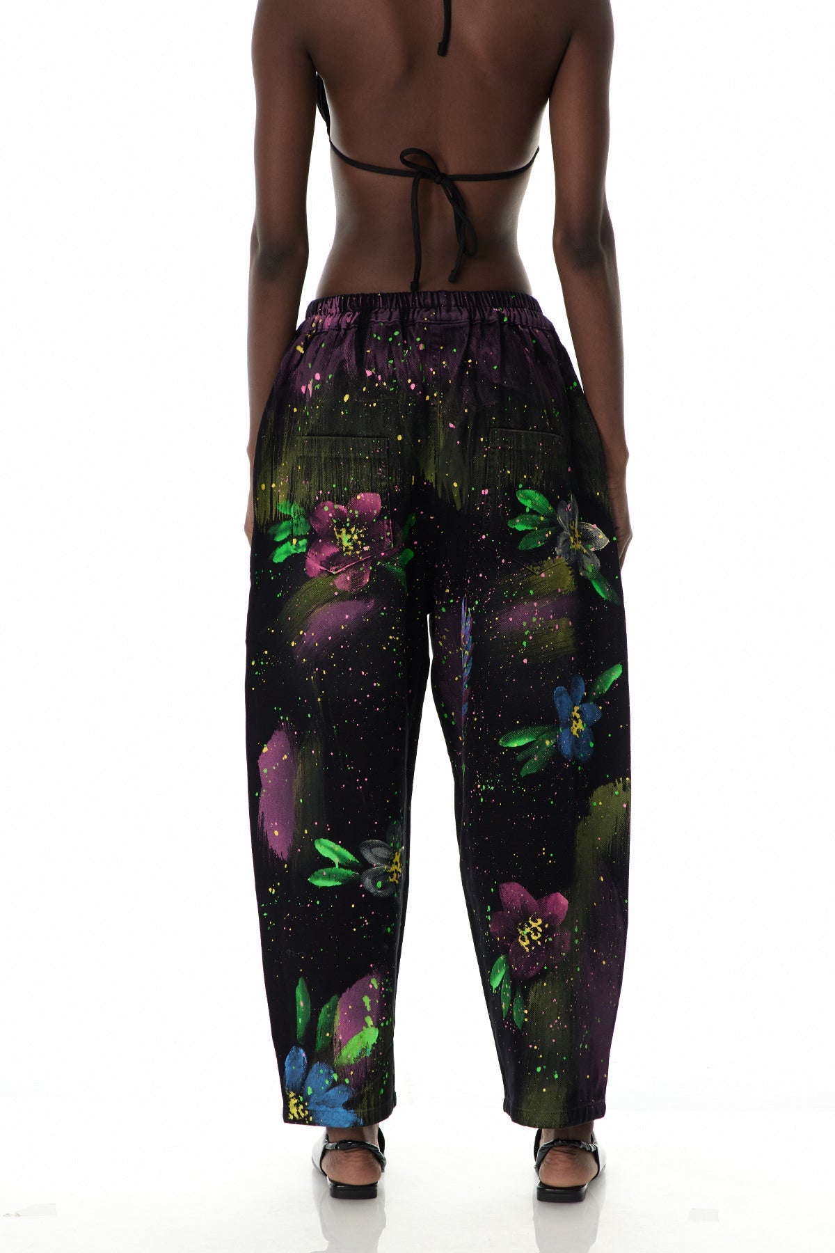 Curran Graffiti Floral Jeans