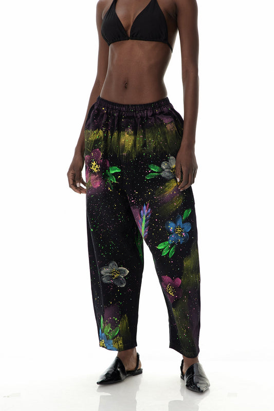 Curran Graffiti Floral Jeans