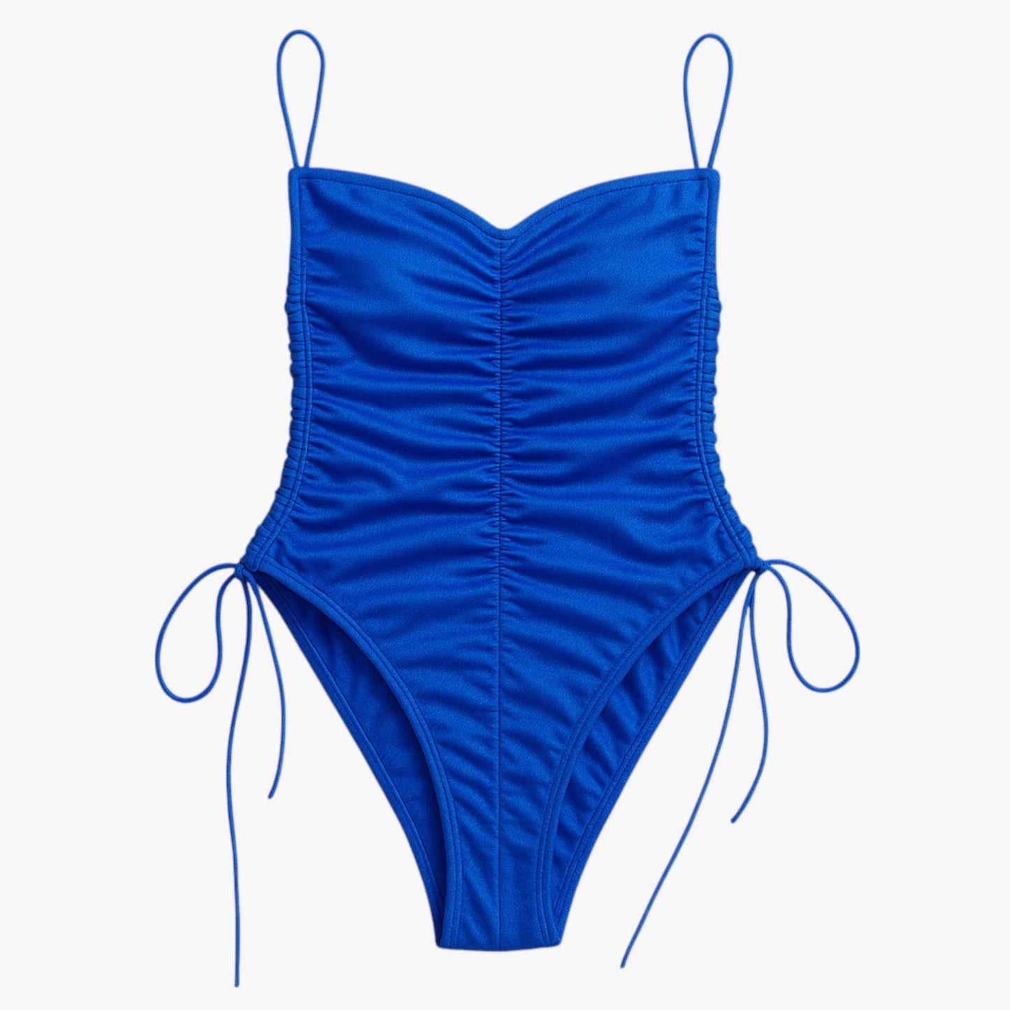Voyage Ruched One Piece Swimsuit | Adjustable Straps Sculpting Fit