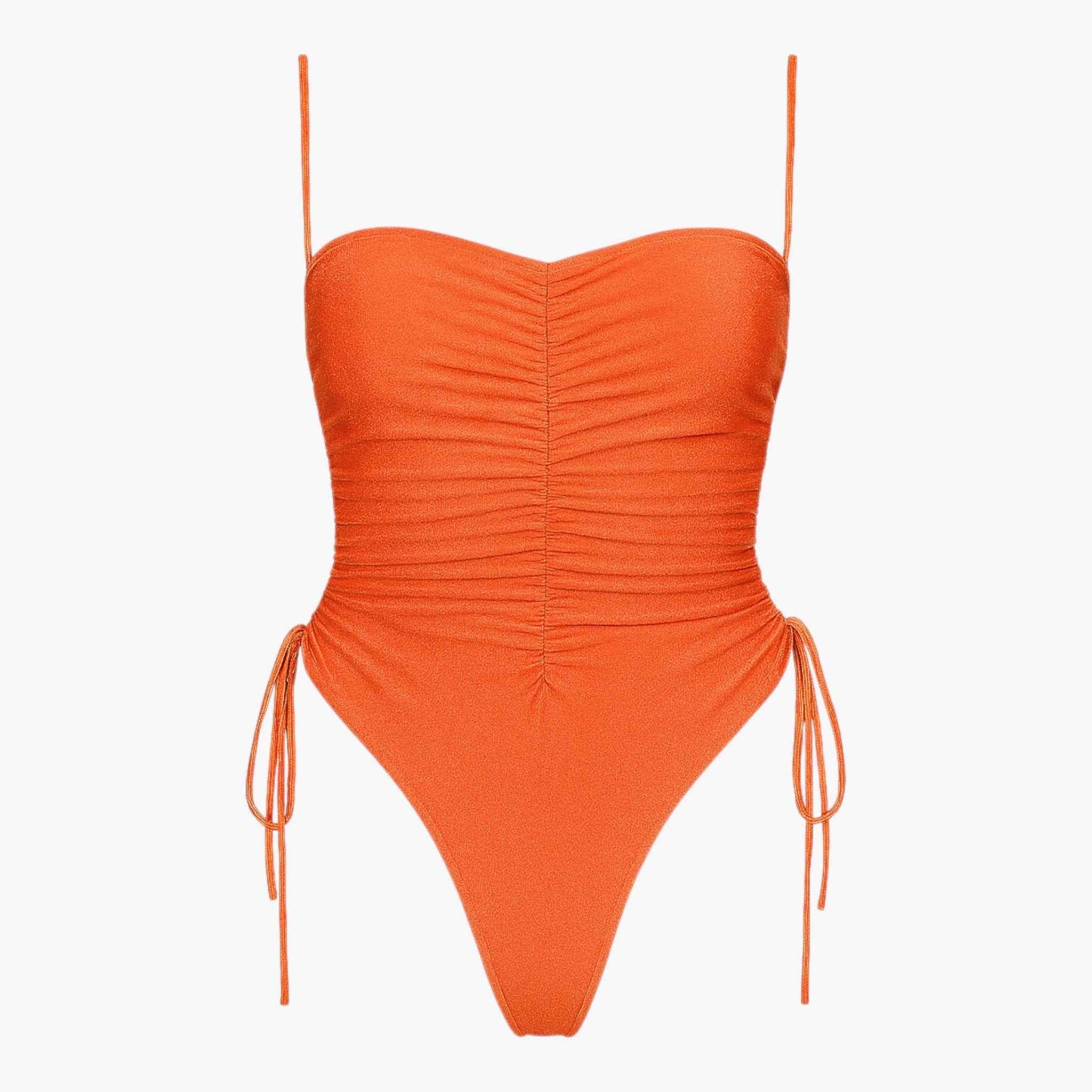 Voyage Ruched One Piece Swimsuit | Adjustable Straps Sculpting Fit
