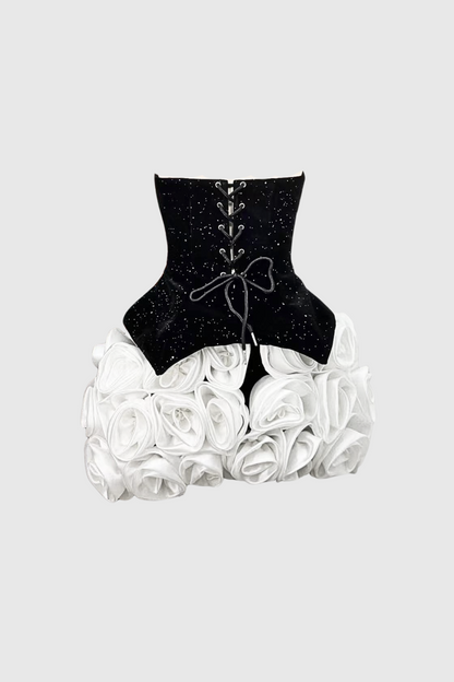 Danni Flower Mini Skirt