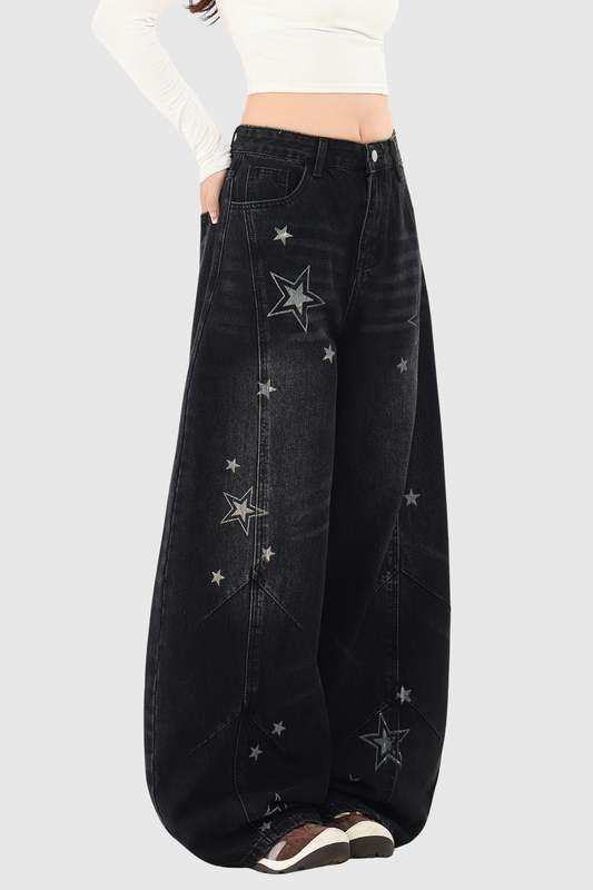 Dicun Star Baggy Jeans