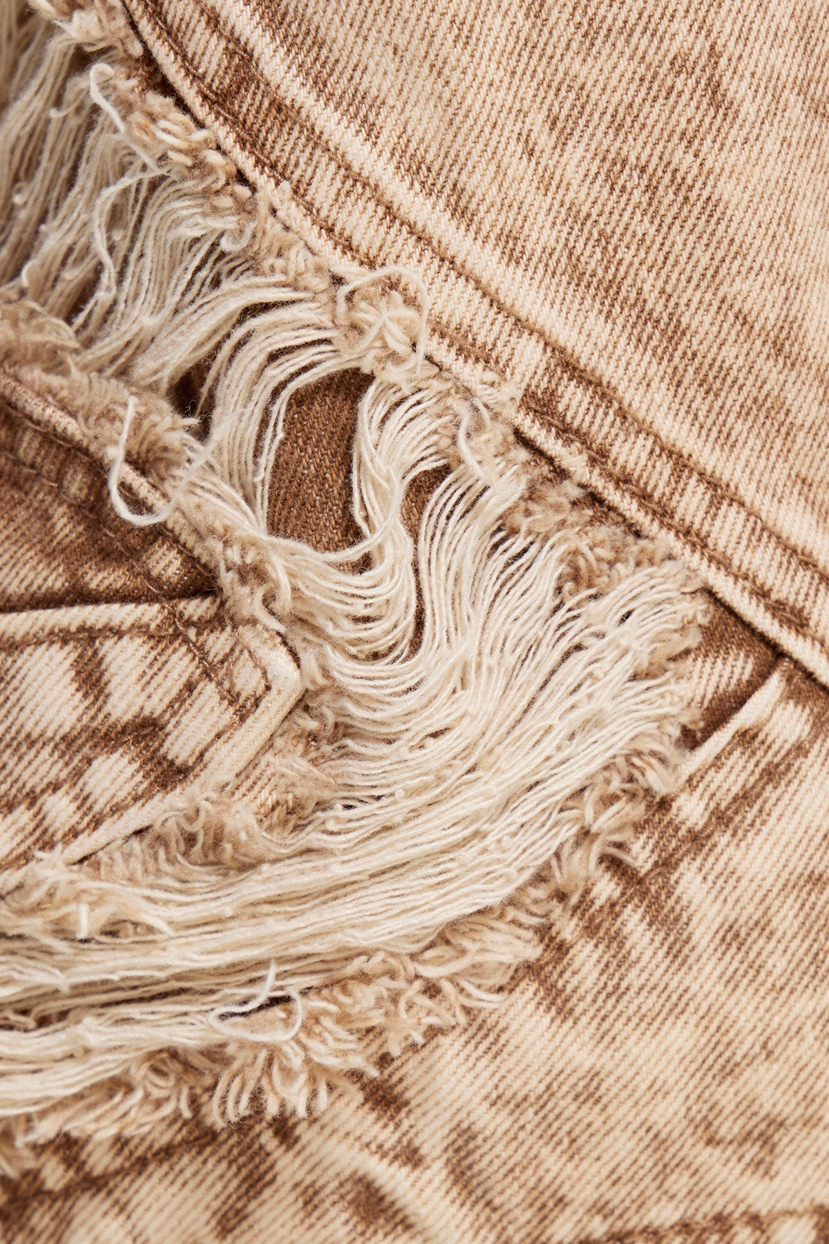 Dimitar Ripped Zipper Jeans