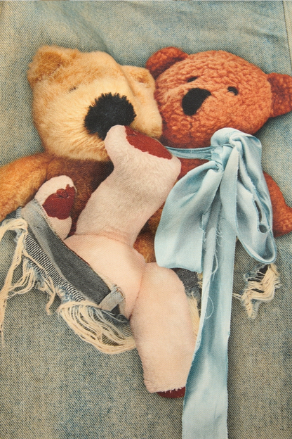 Dmitar Print Barrel Jeans