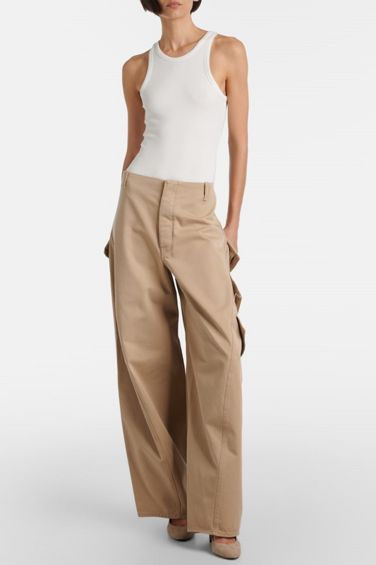 Donnal Cargo Pants - Khaki