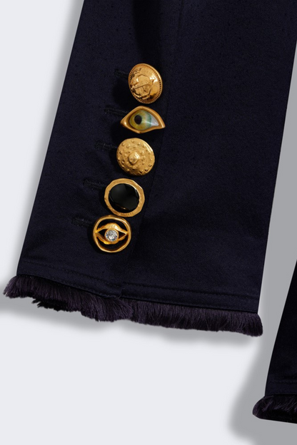 Drucia Embellished Tassel Blazer