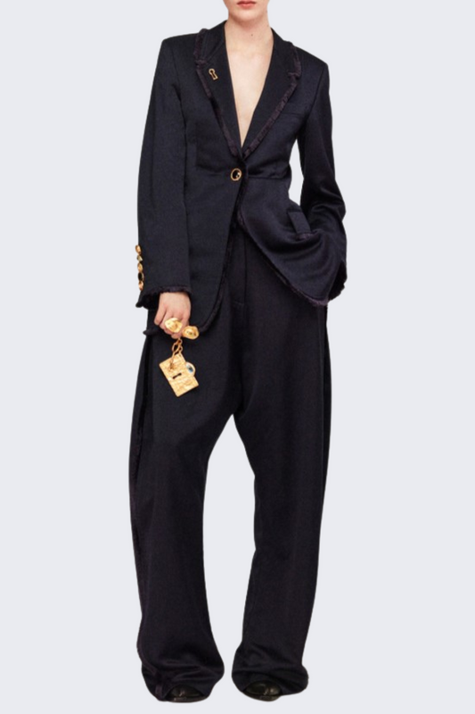 Drucia Embellished Tassel Blazer