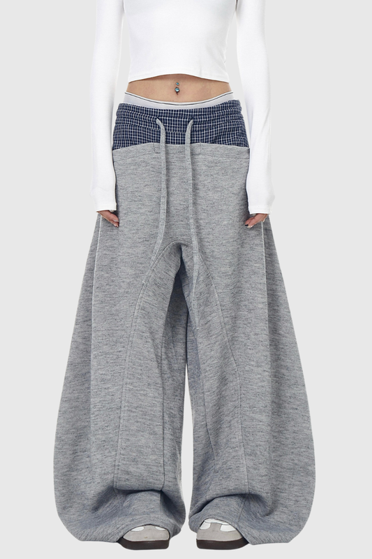 Duska Deconstruct Grid Pants