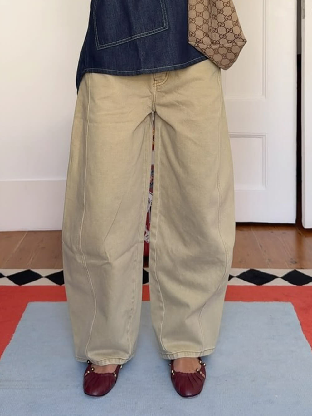 Modern Fashion Loose Balloon Denim Pants