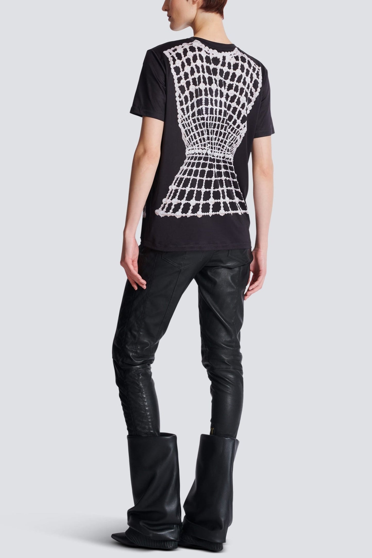 Edaline Pearl Print T-shirt