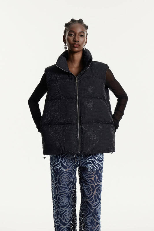 Efigenia Rhinestone Vest