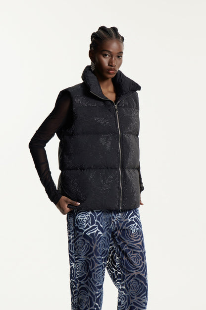 Efigenia Rhinestone Vest