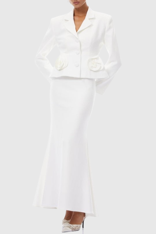 Eider Floral Blazer & Maxi Skirt Set