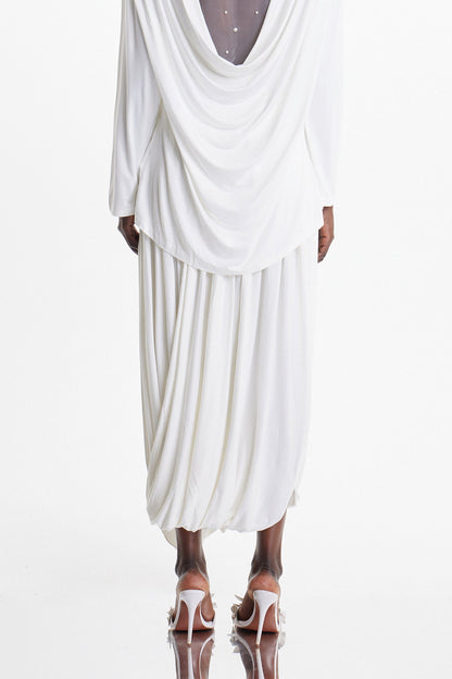 Ekewaka Ruch Bubble Maxi Skirt