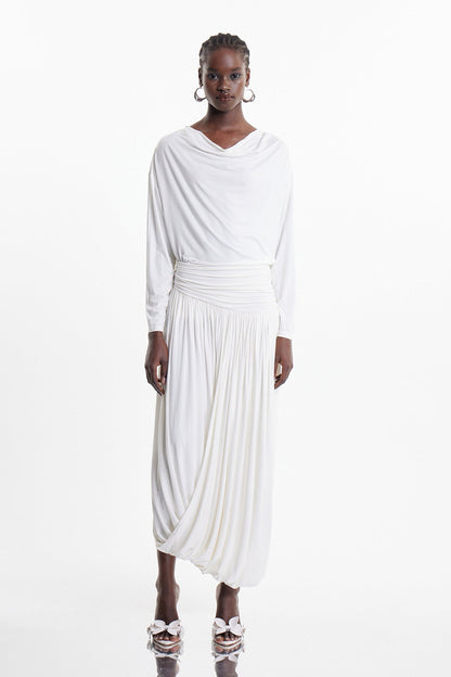 Ekewaka Ruch Bubble Maxi Skirt