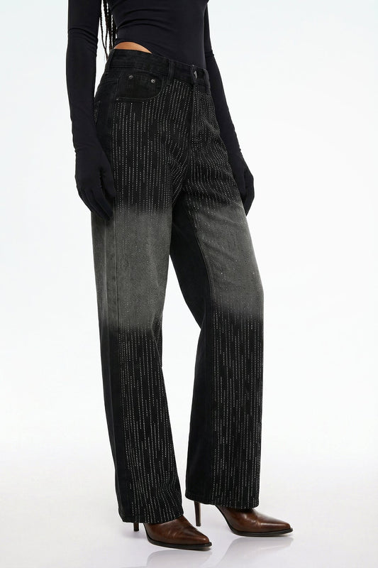 Elisabetta Hayley Rhinestone Jeans