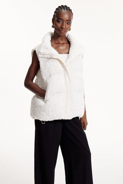 Elon Sequin Vest