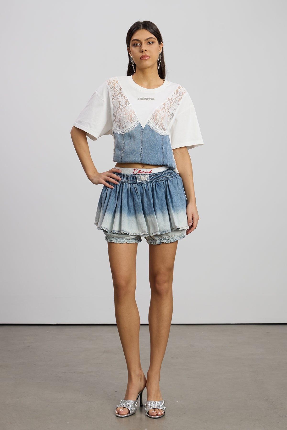 Ember Hayley Ruffle Skort