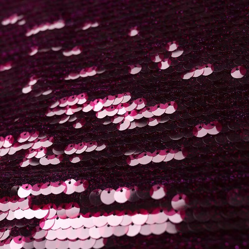 Fall Simple Thin Slim Fit Halter Sequ Dress