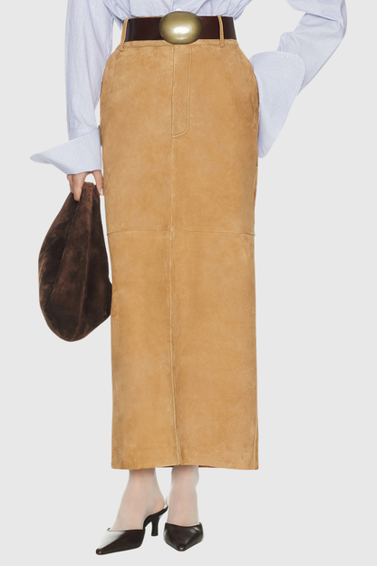 Fatmanur Asymmetric Maxi Skirt