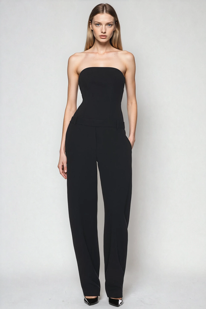 Fatuma Strapless Corset Jumpsuit